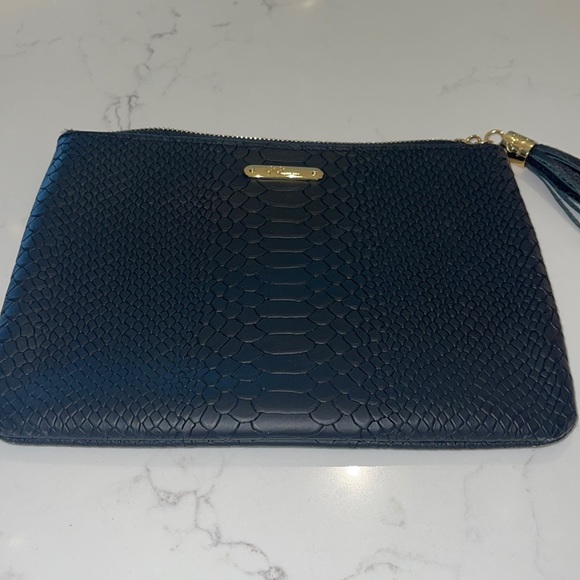 Gigi New York - Python Leather Clutch *LIKE NEW* - Picture 8 of 10
